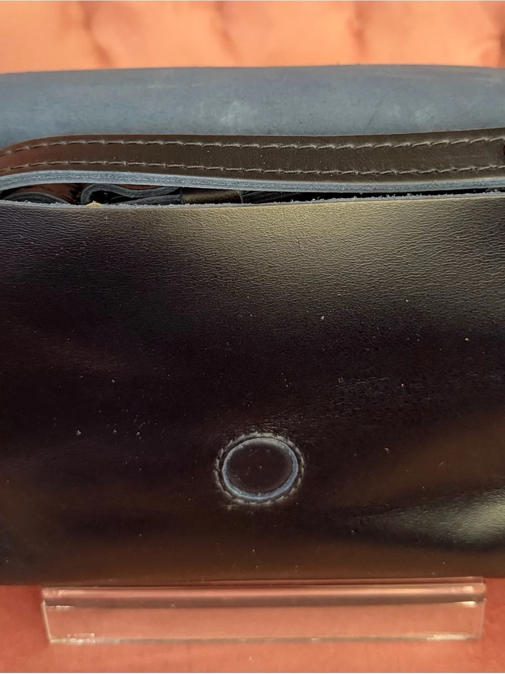 Portland Leather Small Metro Crossbody Bag - Cowboy Blue NEW